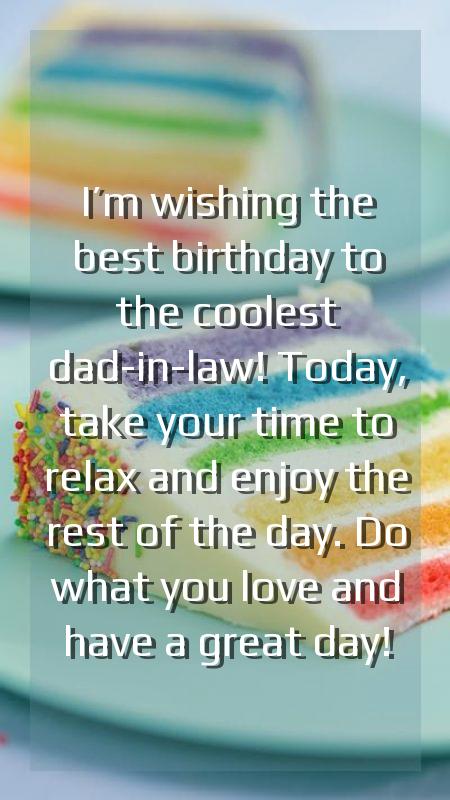 birthday greetings to father from daughter